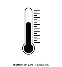 thermometer simple illustration clip art vector