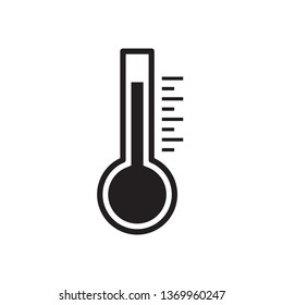 thermometer temperature icon vector