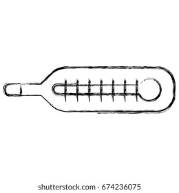 thermometer temperature measure icon