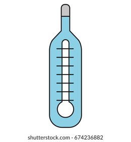 thermometer temperature measure icon