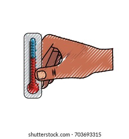 Thermometer temperature symbol
