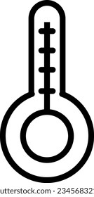 Thermometer Temperature Weather Outline Icon