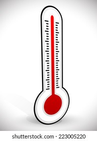 Thermometer vector