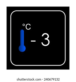Thermometer , vector, EPS 10