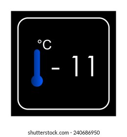 Thermometer , vector, EPS 10