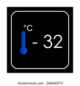Thermometer , vector, EPS 10
