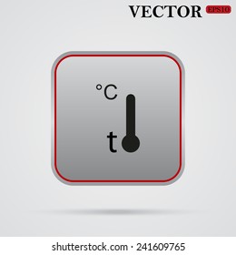 Thermometer ,  vector, EPS 10