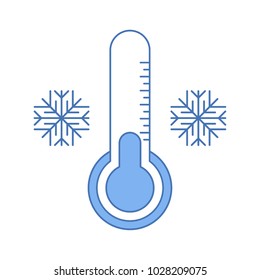 thermometer vector icon