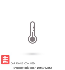 Thermometer  vector icon