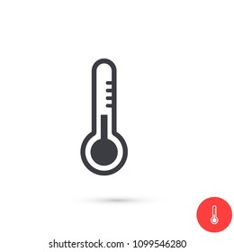Thermometer  vector icon