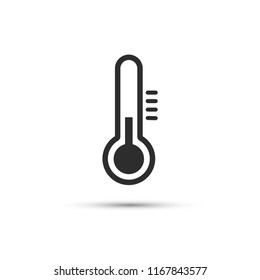 Thermometer  vector icon