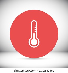Thermometer  vector icon