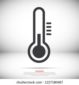 Thermometer  vector icon