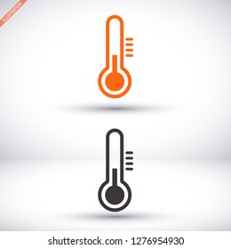 Thermometer  vector icon