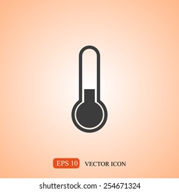 Thermometer vector icon