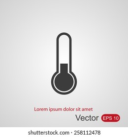 Thermometer vector icon