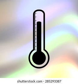 thermometer vector icon
