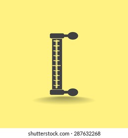 Thermometer vector icon