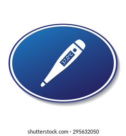 Thermometer vector icon
