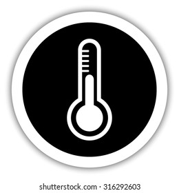 Thermometer  - vector icon