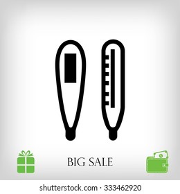 thermometer vector icon