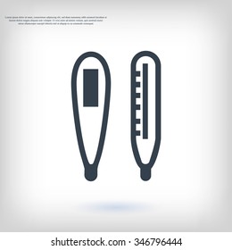 thermometer vector icon