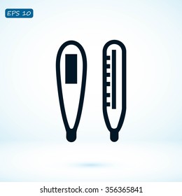 thermometer vector icon