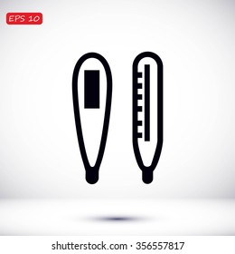 thermometer vector icon