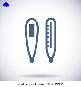 thermometer vector icon
