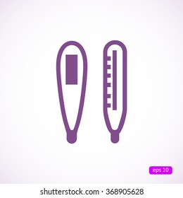 thermometer vector icon