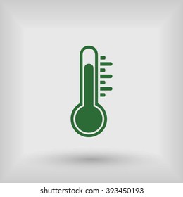 thermometer vector icon