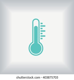 thermometer vector icon