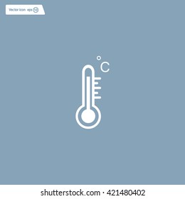 thermometer vector icon