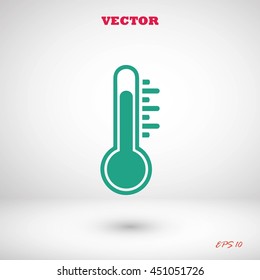thermometer vector icon