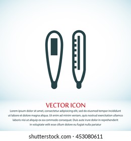 thermometer vector icon