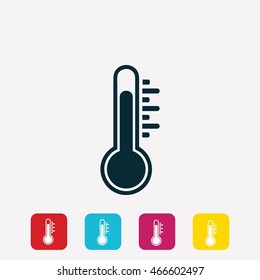 thermometer vector icon