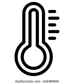 Thermometer Vector Icon