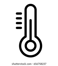 Thermometer Vector Icon