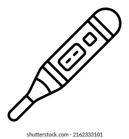 Thermometer vector icon. Can be used for printing, mobile and web applications.