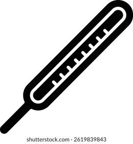 Thermometer vector icon. Can be used for printing, mobile and web applications.