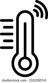 Thermometer Vector Icon Design Illustration