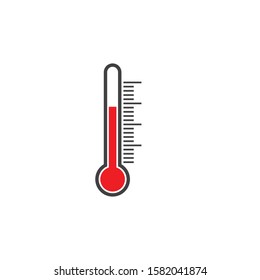 thermometer vector icon illustration design