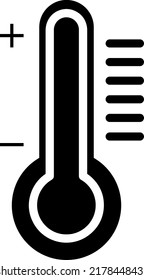 thermometer. Vector icon illustration on white background..eps
