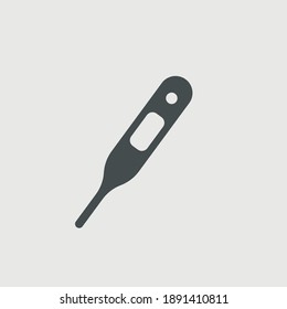 Thermometer vector icon illustration sign