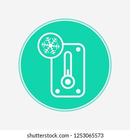 Thermometer vector icon sign symbol