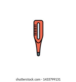 Thermometer vector icon sign symbol