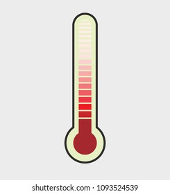 thermometer vector illustration