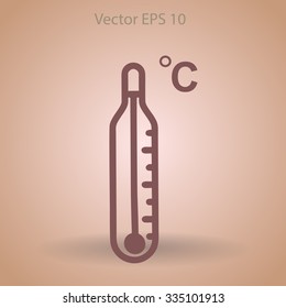 Thermometer vector illustration