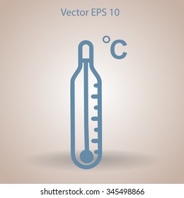 Thermometer vector illustration