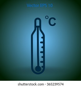 Thermometer vector illustration